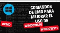 Comandos de CMD para mejorar el uso de Windows 10 y 11